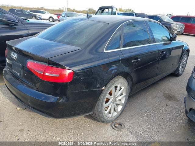 Продаж на аукціоні авто 2014 Audi A4 2.0t Quattro, vin: WAUBFCFL3EN021409, номер лоту: 20280355