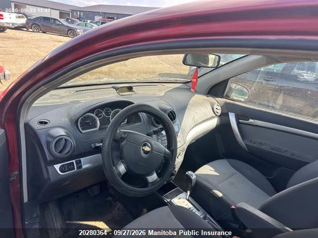 Продаж на аукціоні авто 2011 Chevrolet Aveo Lt, vin: 3G1TC6DG4BL149959, номер лоту: 20280364