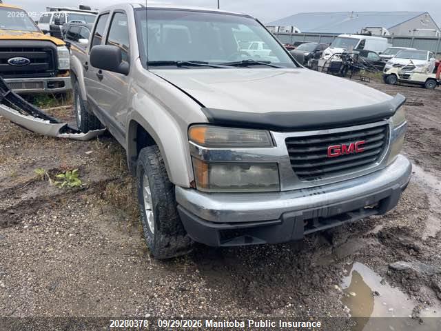 Aukcja sprzedaży 2004 Gmc Canyon Sle Crew Cab, vin: 1GTDT136848181287, numer aukcji: 20280378