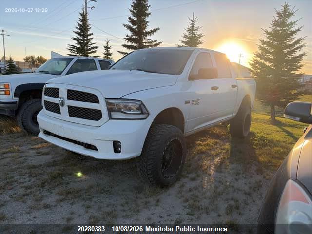 Dodge Ram 1500 St Crew Cab 2018 3C6RR7KT2JG148989 Image 2