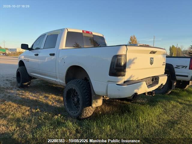 Dodge Ram 1500 St Crew Cab 2018 3C6RR7KT2JG148989 Image 3