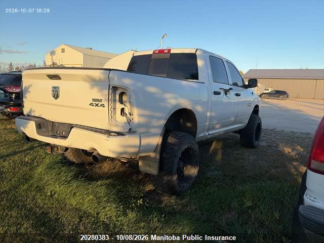 Dodge Ram 1500 St Crew Cab 2018 3C6RR7KT2JG148989 Image 4