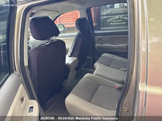 Aukcja sprzedaży 2006 Dodge Dakota Slt V8 Quad Cab, vin: 1D7HW48N26S580928, numer aukcji: 20280386
