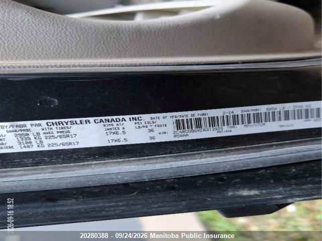 Продажа на аукционе авто 2014 Dodge Grand Caravan Se, vin: 2C4RDGBGXER313925, номер лота: 20280388