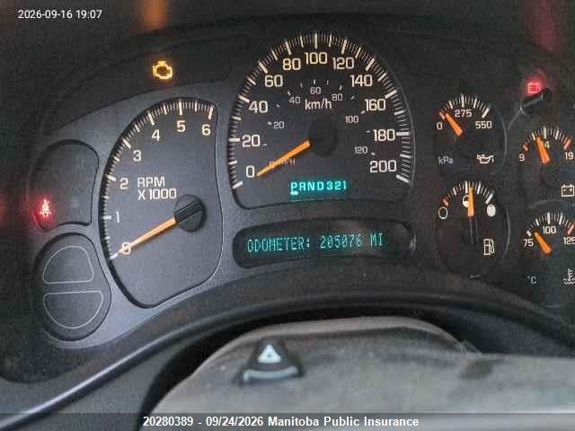 Auction sale of the 2003 Chevrolet Avalanche 1500, vin: 3GNEK13T13G306384, lot number: 20280389