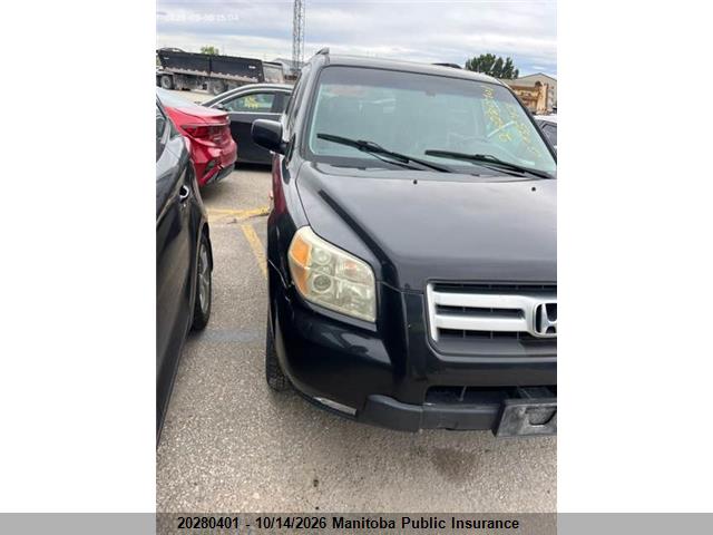 Auction sale of the 2006 Honda Pilot Ex-l, vin: 2HKYF18536H003543, lot number: 20280401