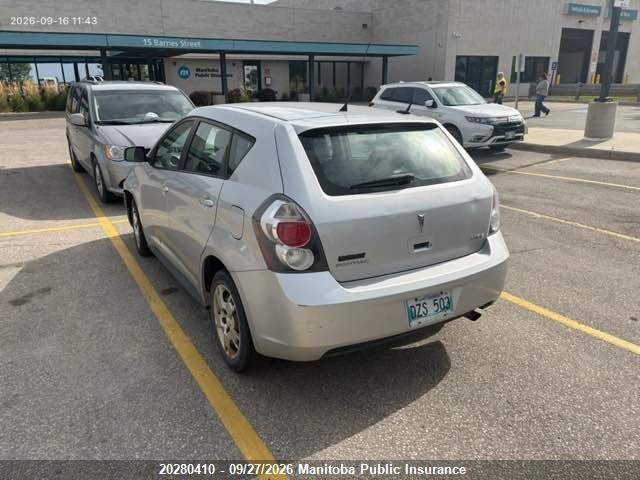 20280410 :رقم المزاد ، 5Y2SP67079Z437922 vin ، 2009 Pontiac Vibe مزاد بيع
