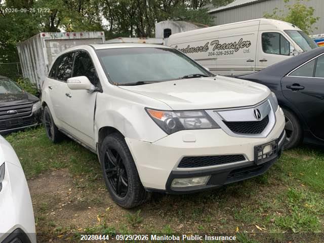 Aukcja sprzedaży 2011 Acura Mdx Tech, vin: 2HNYD2H6XBH001029, numer aukcji: 20280444