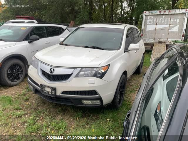 Продаж на аукціоні авто 2011 Acura Mdx Tech, vin: 2HNYD2H6XBH001029, номер лоту: 20280444