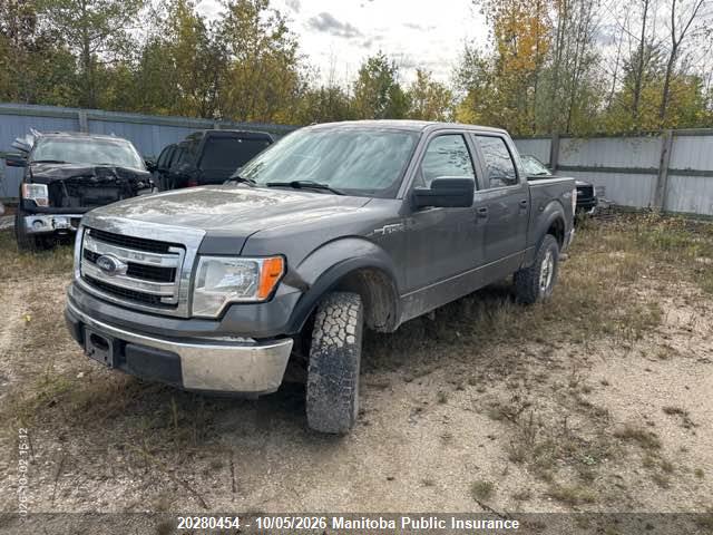 2013 Ford F150 Xlt Supercrew მანქანა იყიდება აუქციონზე, vin: 1FTFW1EF0DFC88987, აუქციონის ნომერი: 20280454