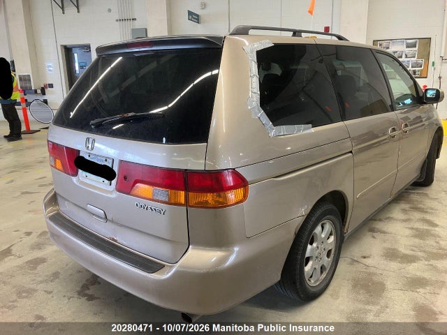 20280471 :رقم المزاد ، 2HKRL18614H000501 vin ، 2004 Honda Odyssey Ex مزاد بيع