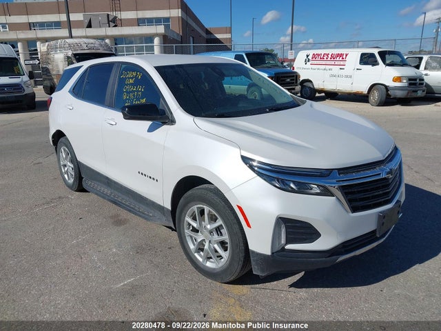 20280478 :رقم المزاد ، 3GNAXUEV3NL296919 vin ، 2022 Chevrolet Equinox Lt مزاد بيع