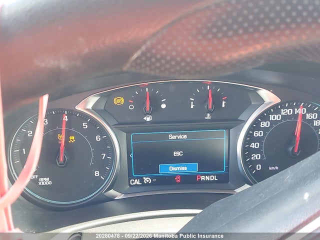 Aukcja sprzedaży 2022 Chevrolet Equinox Lt, vin: 3GNAXUEV3NL296919, numer aukcji: 20280478