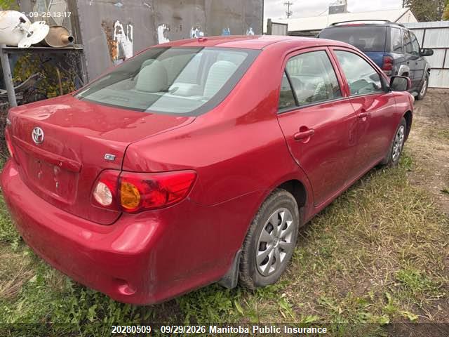 Продажа на аукционе авто 2010 Toyota Corolla, vin: 2T1BU4EE8AC247069, номер лота: 20280509