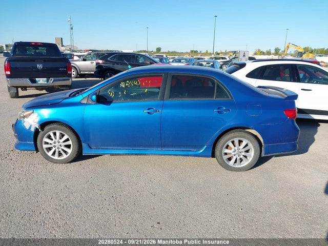 Продаж на аукціоні авто 2010 Toyota Corolla S, vin: 2T1BU4EE3AC380726, номер лоту: 20280524