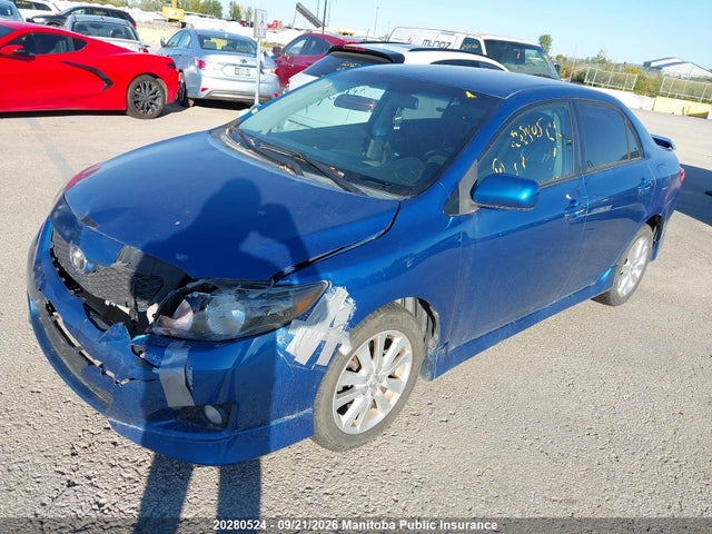 Продаж на аукціоні авто 2010 Toyota Corolla S, vin: 2T1BU4EE3AC380726, номер лоту: 20280524
