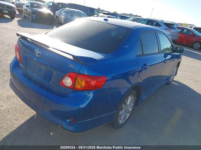 Продаж на аукціоні авто 2010 Toyota Corolla S, vin: 2T1BU4EE3AC380726, номер лоту: 20280524