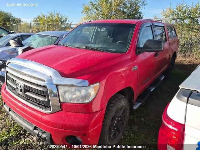 2013 Toyota Tundra Sr5 V8 Crewmax მანქანა იყიდება აუქციონზე, vin: 5TFDY5F1XDX287223, აუქციონის ნომერი: 20280547