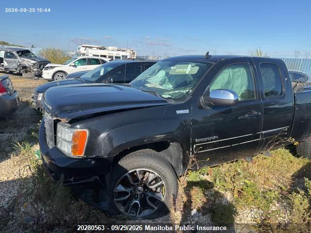 2011 Gmc Sierra 1500 Slt Ext Cab მანქანა იყიდება აუქციონზე, vin: 1GTR2WE30BZ387655, აუქციონის ნომერი: 20280563