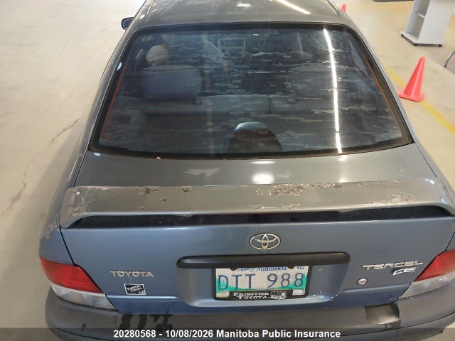 1999 Toyota Tercel Ce მანქანა იყიდება აუქციონზე, vin: JT2AC53L9X0371742, აუქციონის ნომერი: 20280568