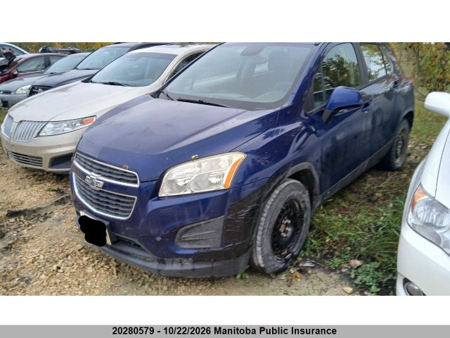 Chevrolet TRAX LS 2014 3GNCJKEB8EL213246 Image 2