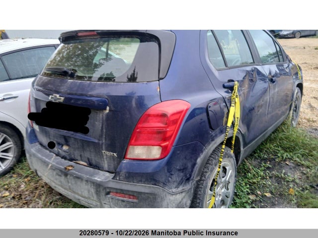 Chevrolet TRAX LS 2014 3GNCJKEB8EL213246 Image 4