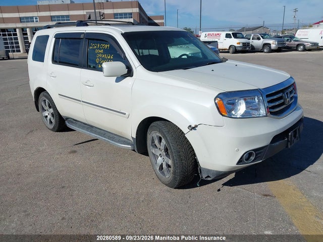 20280589 :رقم المزاد ، 5FNYF4H97CB506622 vin ، 2012 Honda Pilot Touring مزاد بيع