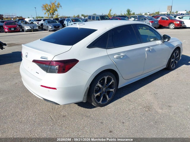 2025 Honda Civic Sport Touring Hev მანქანა იყიდება აუქციონზე, vin: 2HGFE4F86SH016610, აუქციონის ნომერი: 20280598