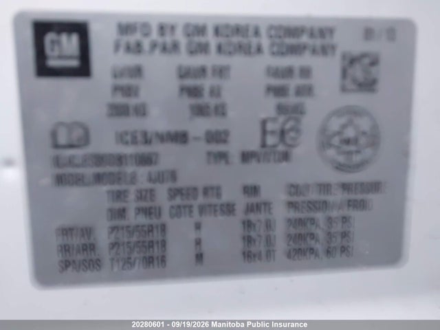 Aukcja sprzedaży 2013 Buick Encore, vin: KL4CJESB9DB110667, numer aukcji: 20280601
