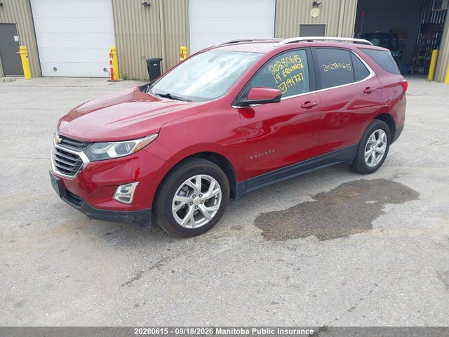 Aukcja sprzedaży 2019 Chevrolet Equinox Lt 2.0t, vin: 2GNAXVEX0K6194727, numer aukcji: 20280615