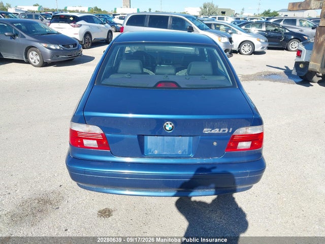 Aukcja sprzedaży 2001 Bmw 540i, vin: WBADN53411GC98033, numer aukcji: 20280639