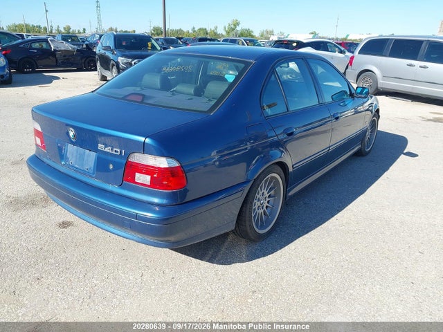 Aukcja sprzedaży 2001 Bmw 540i, vin: WBADN53411GC98033, numer aukcji: 20280639