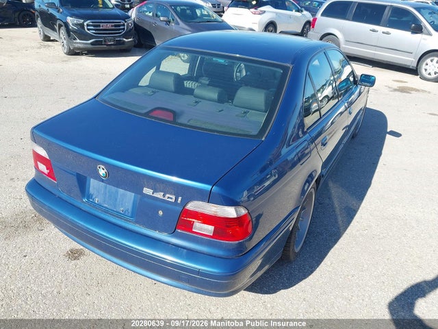 Aukcja sprzedaży 2001 Bmw 540i, vin: WBADN53411GC98033, numer aukcji: 20280639