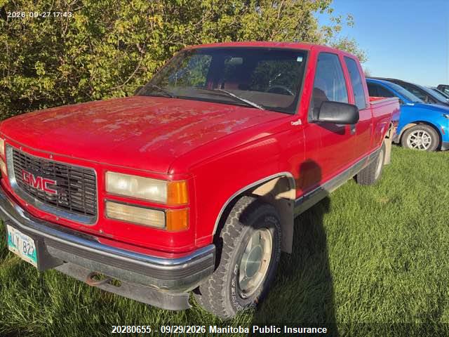 1997 Gmc K/v 1500 4+cab მანქანა იყიდება აუქციონზე, vin: 2GTEK19R1V1527399, აუქციონის ნომერი: 20280655