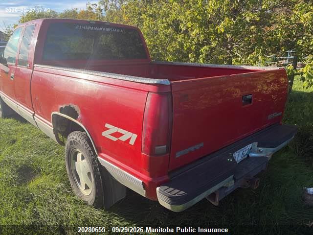 1997 Gmc K/v 1500 4+cab მანქანა იყიდება აუქციონზე, vin: 2GTEK19R1V1527399, აუქციონის ნომერი: 20280655