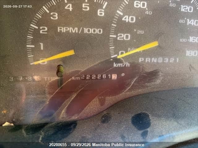 1997 Gmc K/v 1500 4+cab მანქანა იყიდება აუქციონზე, vin: 2GTEK19R1V1527399, აუქციონის ნომერი: 20280655