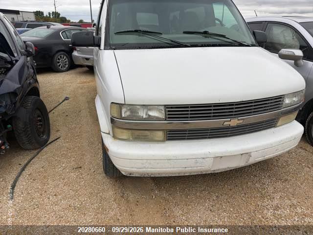 2001 Chevrolet Astro (1996 +) მანქანა იყიდება აუქციონზე, vin: 1GNEL19W71B142076, აუქციონის ნომერი: 20280660
