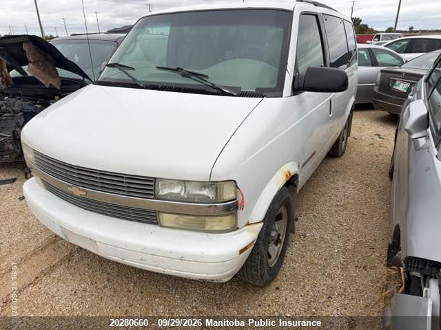 2001 Chevrolet Astro (1996 +) მანქანა იყიდება აუქციონზე, vin: 1GNEL19W71B142076, აუქციონის ნომერი: 20280660