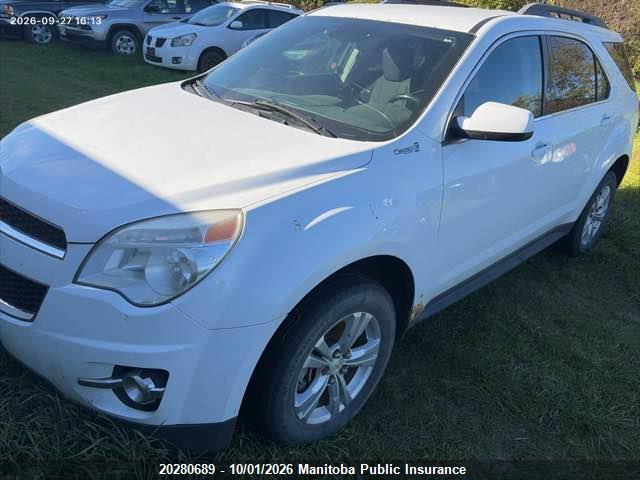 2013 Chevrolet Equinox Lt მანქანა იყიდება აუქციონზე, vin: 2GNFLEEK2D6256492, აუქციონის ნომერი: 20280689