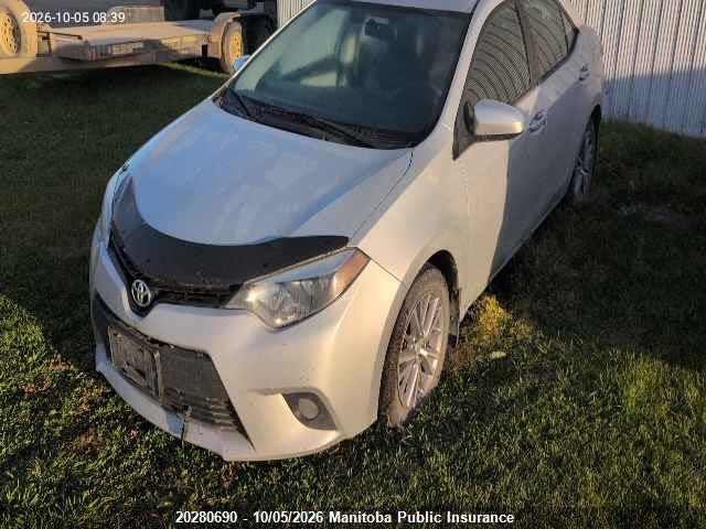 Toyota COROLLA LE 2014 2T1BURHEXEC212547 Image 2