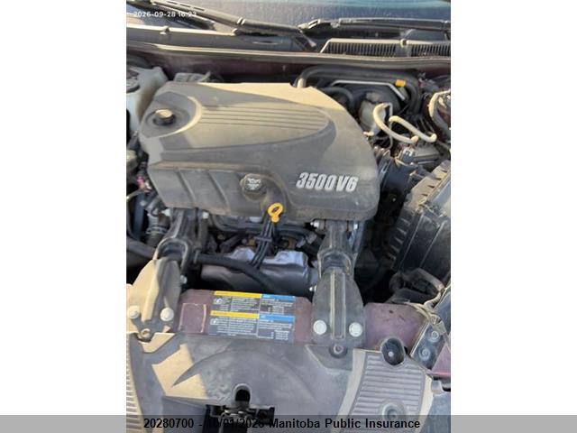 2007 Chevrolet Impala Lt V6 მანქანა იყიდება აუქციონზე, vin: 2G1WT58KX79408650, აუქციონის ნომერი: 20280700