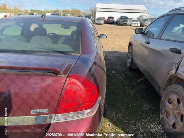 2007 Chevrolet Impala Lt V6 მანქანა იყიდება აუქციონზე, vin: 2G1WT58KX79408650, აუქციონის ნომერი: 20280700