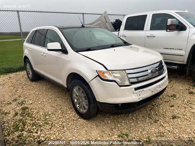 20280701 :رقم المزاد ، 2FMDK4KC5ABA39897 vin ، 2010 Ford Edge Limited مزاد بيع