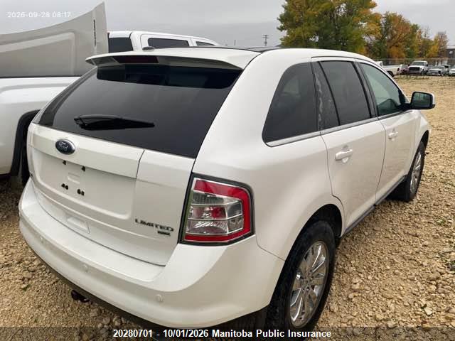 Aukcja sprzedaży 2010 Ford Edge Limited, vin: 2FMDK4KC5ABA39897, numer aukcji: 20280701