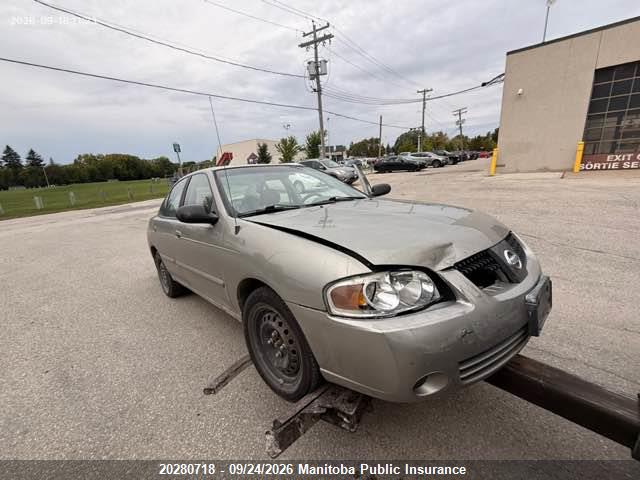 Aukcja sprzedaży 2004 Nissan Sentra 1.8, vin: 3N1CB51D54L890643, numer aukcji: 20280718