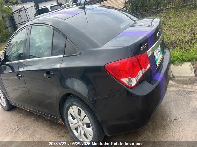 Auction sale of the 2014 Chevrolet Cruze Lt Turbo, vin: 1G1PC5SB8E7130374, lot number: 20280723