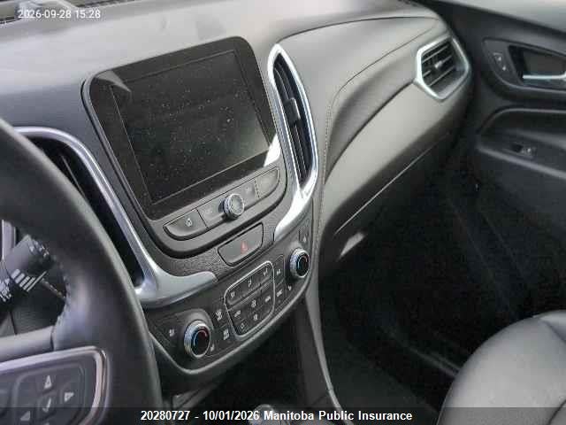20280727 :رقم المزاد ، 2GNAXXEV9L6191529 vin ، 2020 Chevrolet Equinox Premier مزاد بيع
