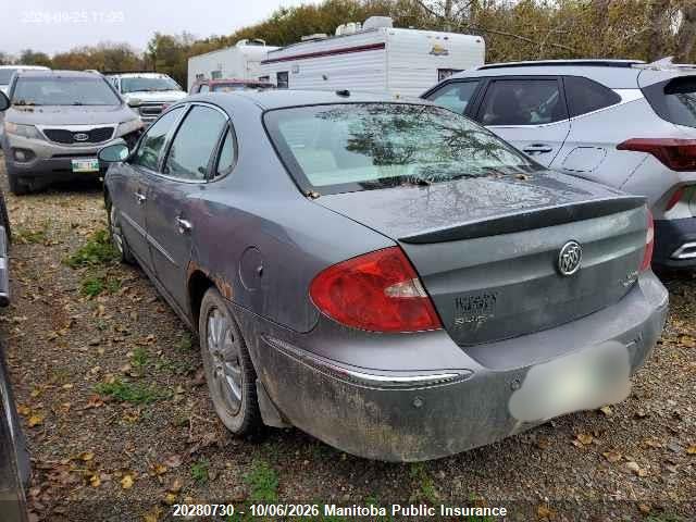 20280730 :رقم المزاد ، 2G4WJ582981153417 vin ، 2008 Buick Allure Cxl مزاد بيع