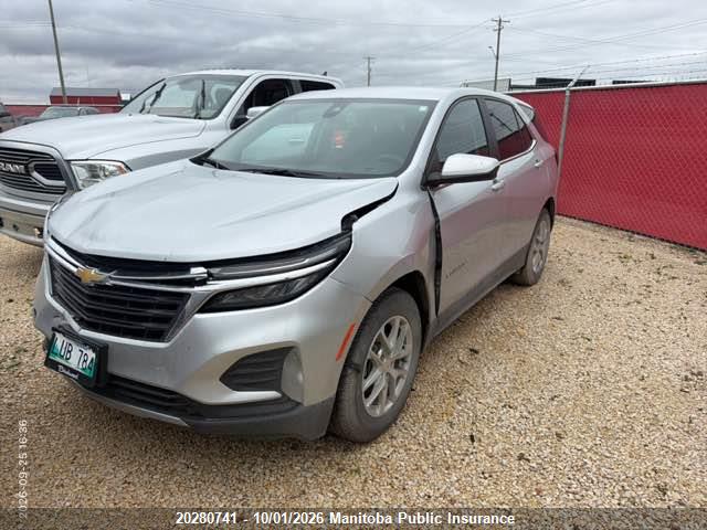 Продажа на аукционе авто 2022 Chevrolet Equinox Lt, vin: 2GNAXUEV5N6115128, номер лота: 20280741