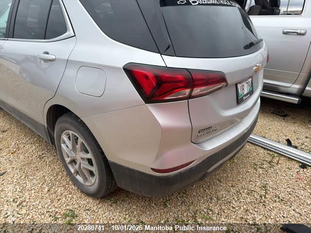 20280741 :رقم المزاد ، 2GNAXUEV5N6115128 vin ، 2022 Chevrolet Equinox Lt مزاد بيع
